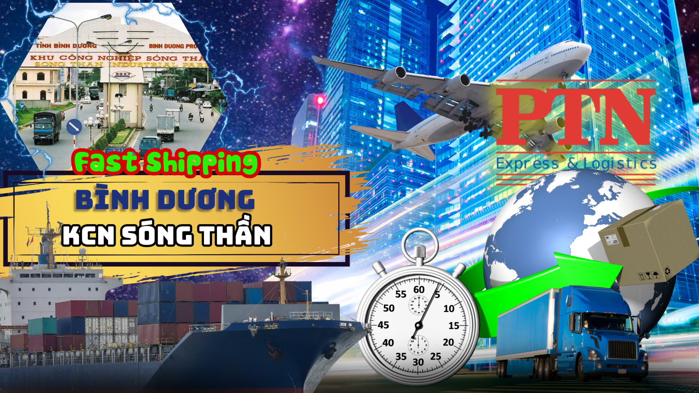 Ship hàng nhanh tại KCN Sóng Thần