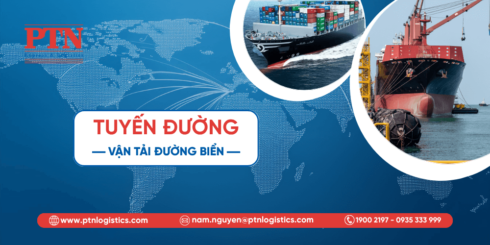 Các tuyến vận chuyển đường biển