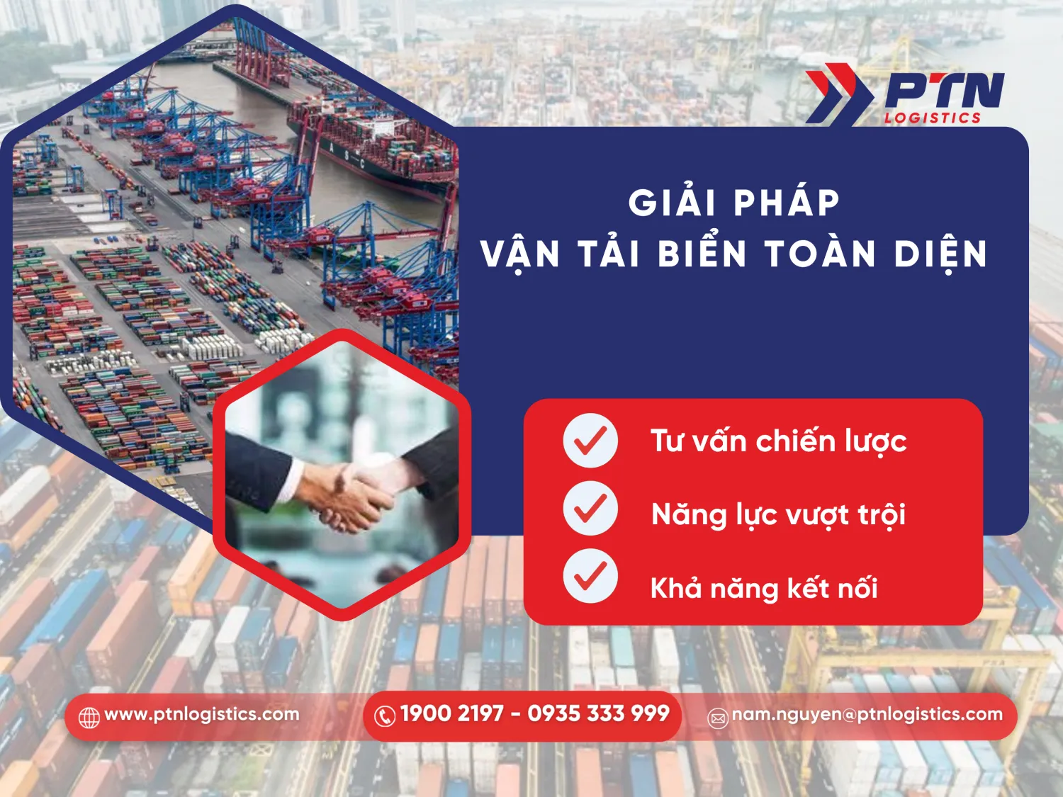 Các giải pháp vận tải biển toàn diện