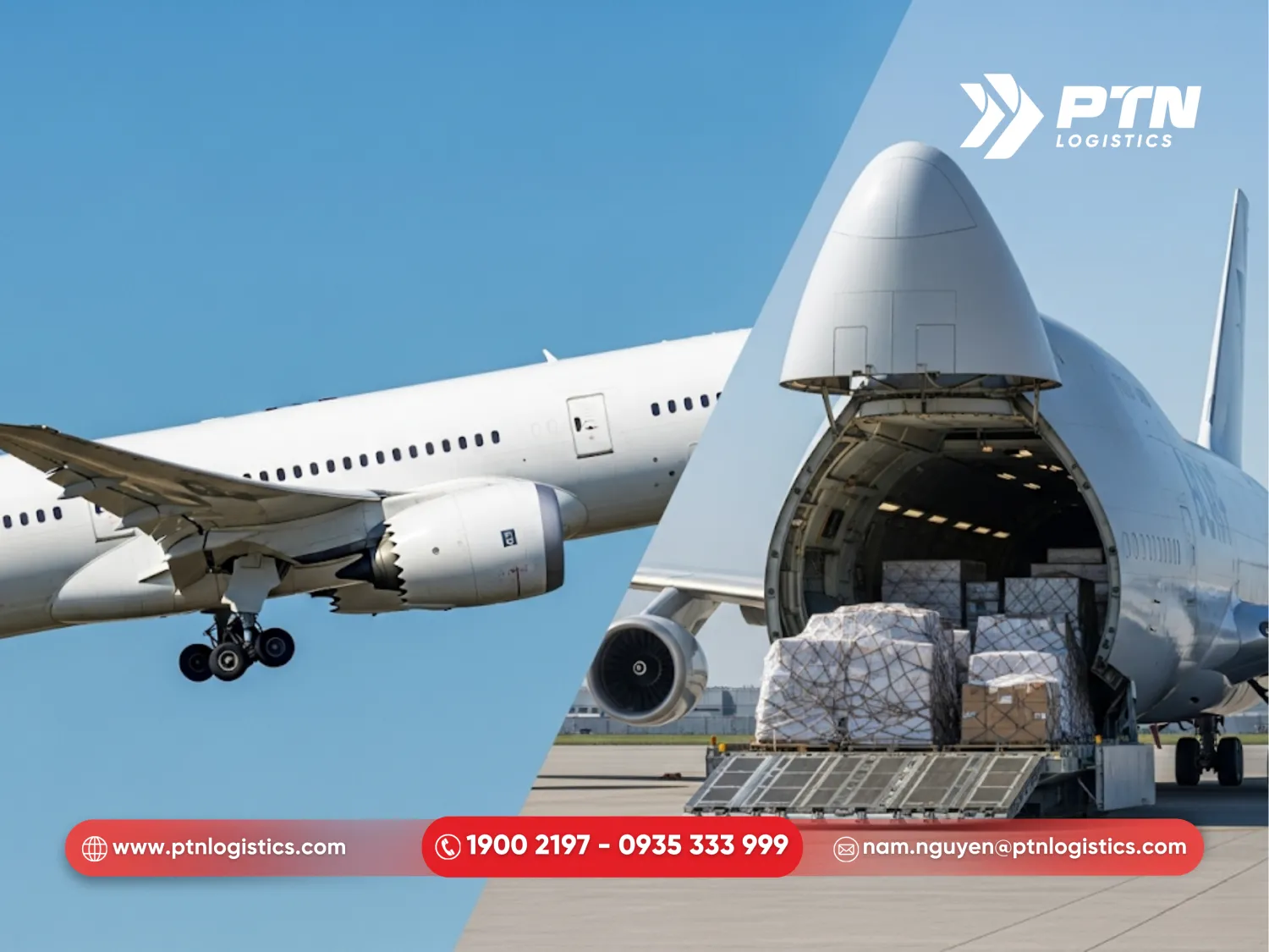 Các loại hình máy bay của hãng hàng không vận chuyển hàng hóa