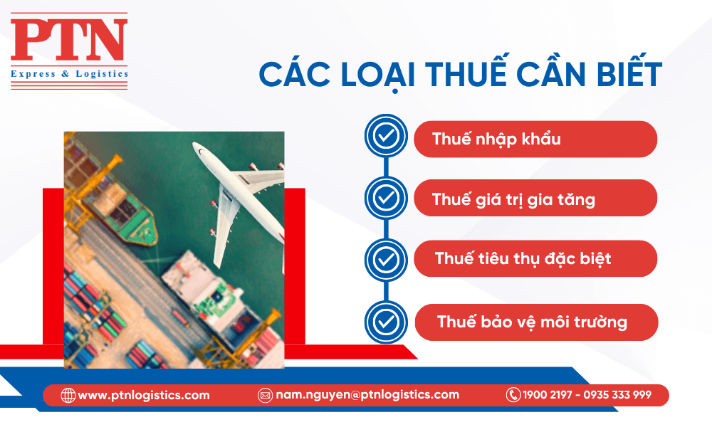 Các loại thuế cần biết