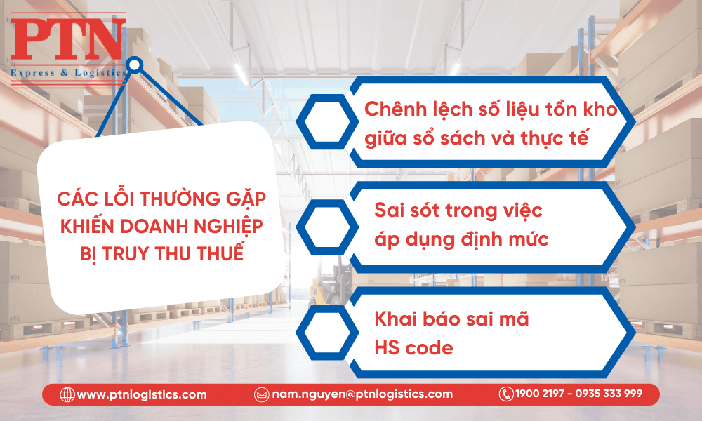 Các lỗi thường gặp khiến doanh nghiệp bị truy thu thuế