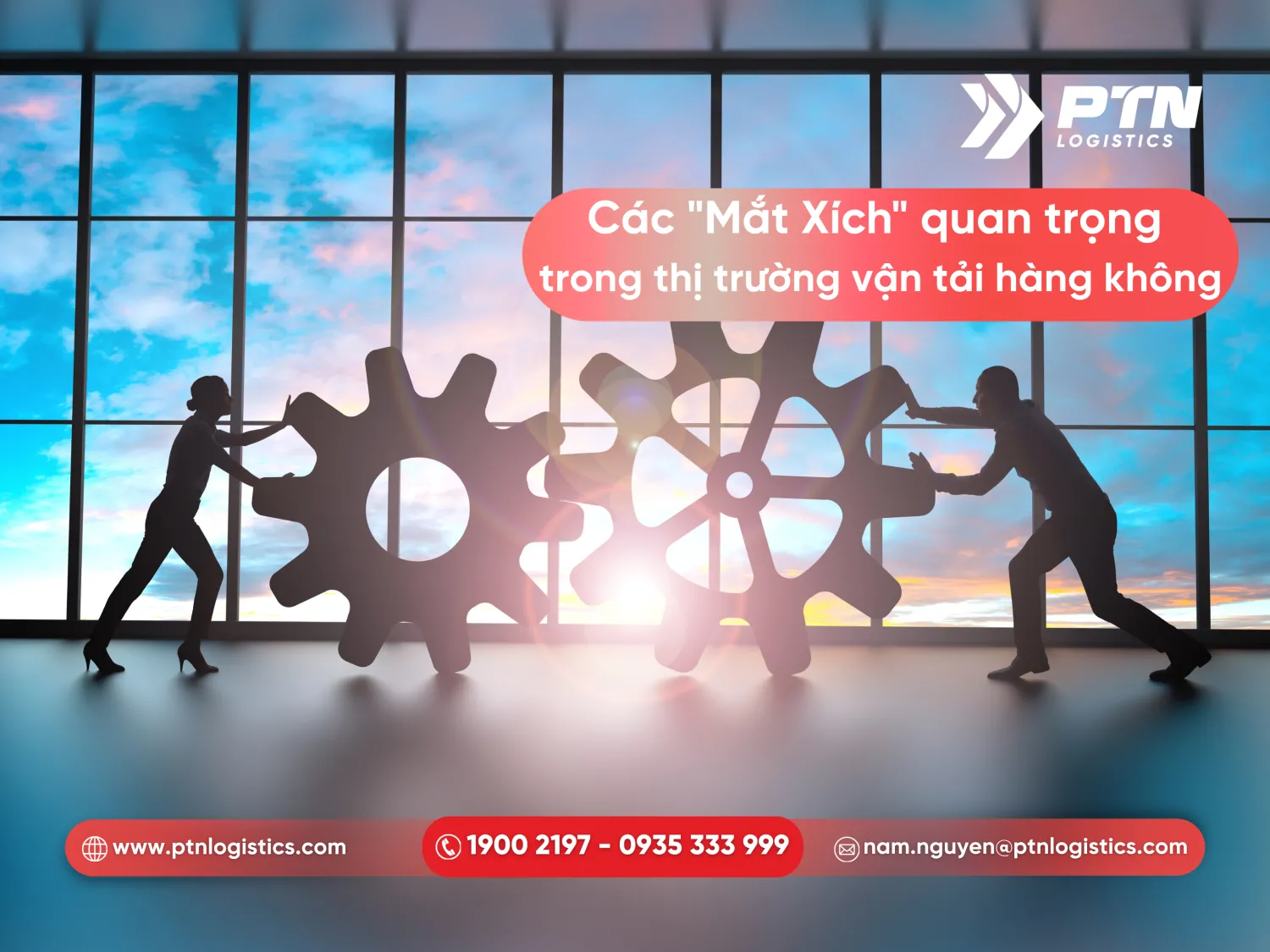 Các mắt xích quan trọng của thị trường vận tải hàng không