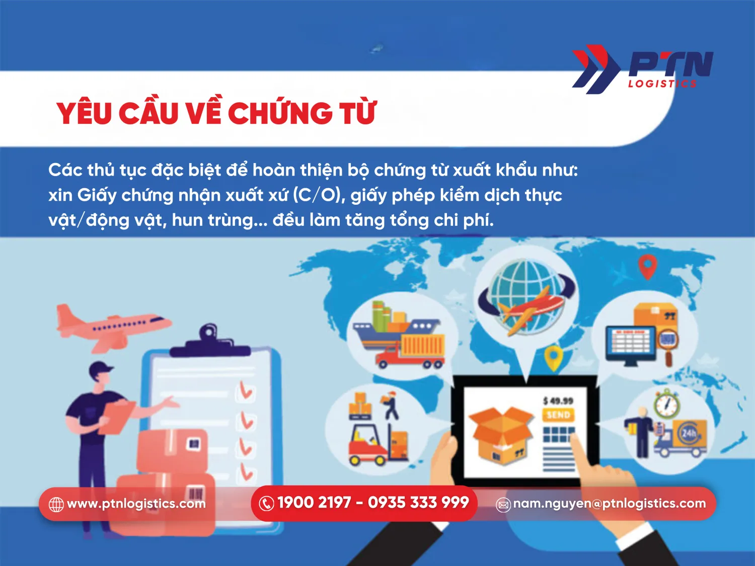 Các yêu cầu về chứng từ