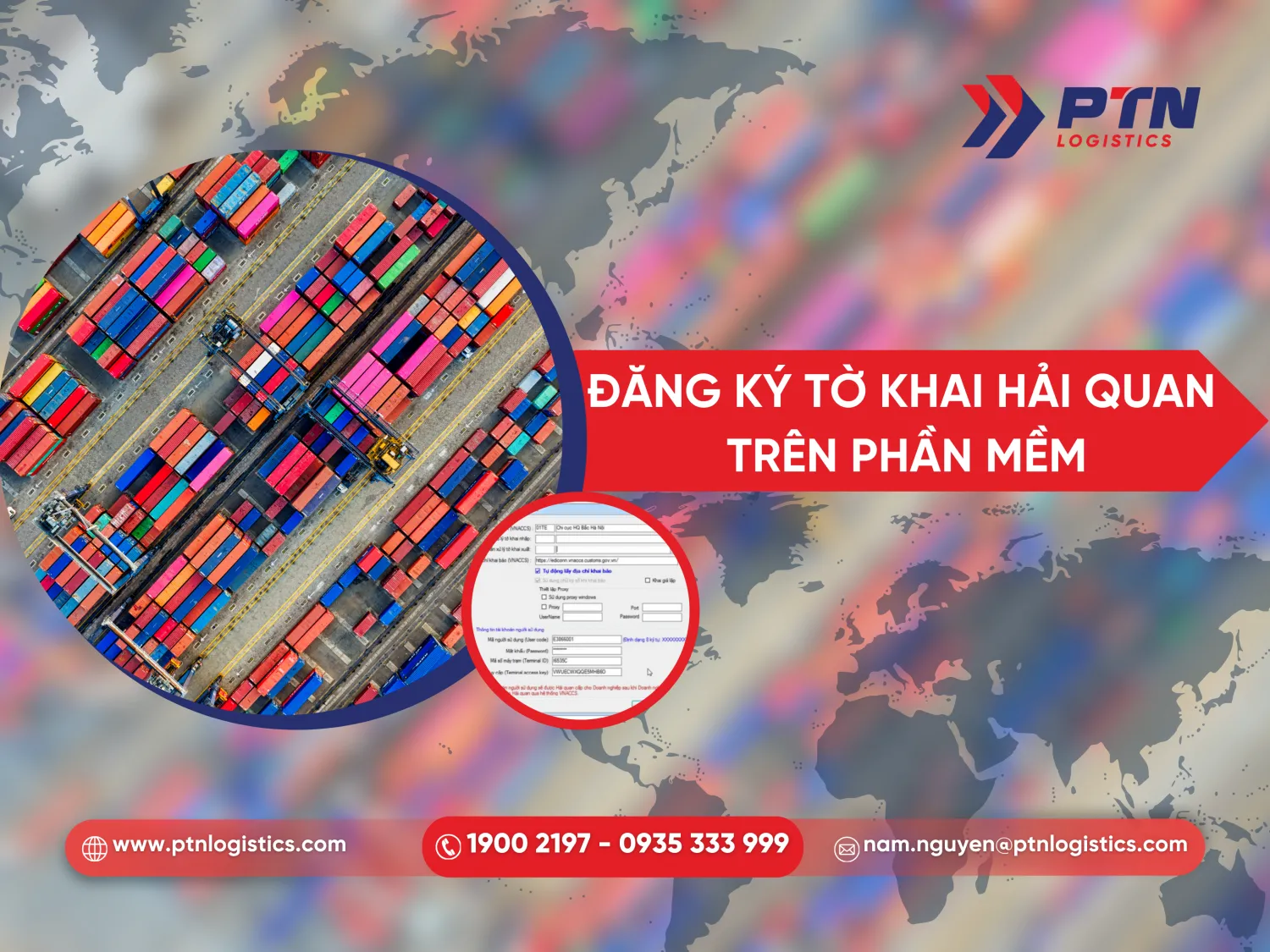 Cách đăng ký tờ khai hải quan trên phần mềm