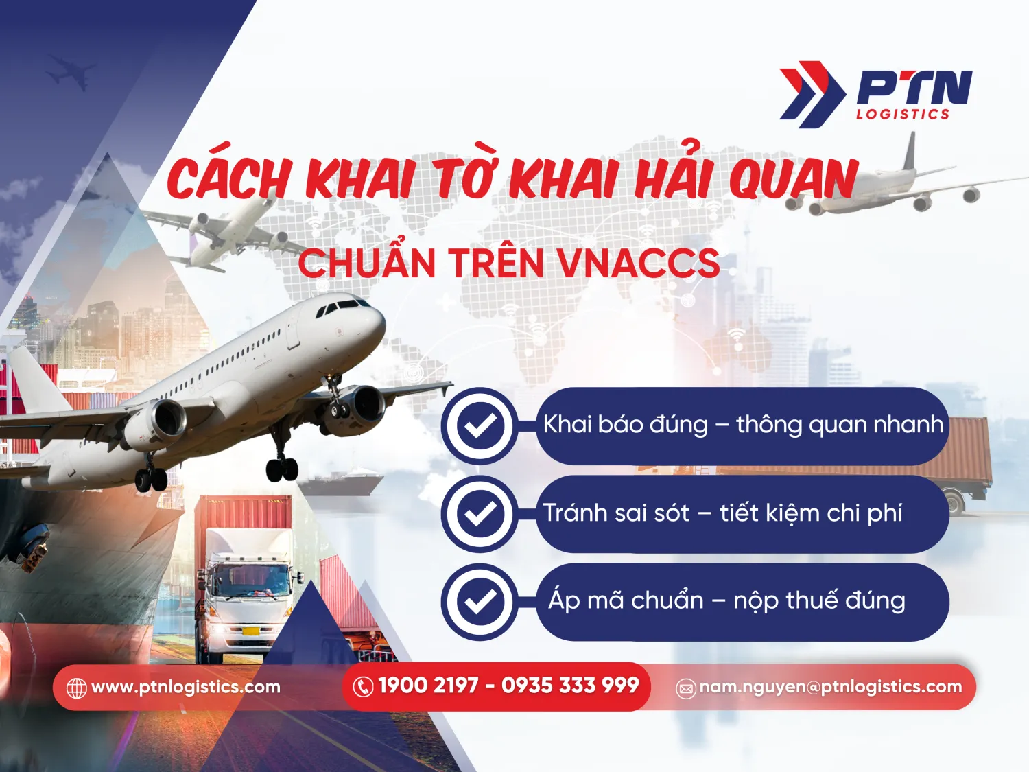 Cách khai tờ khai hải quan chuẩn