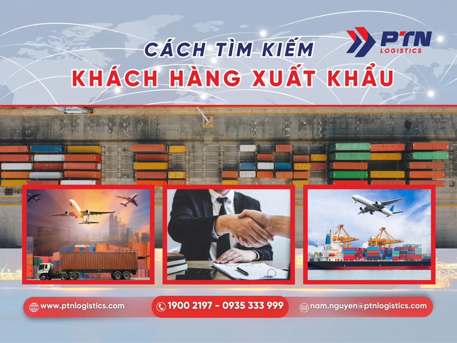 Cách tìm kiếm khách hàng xuất khẩu phổ biến