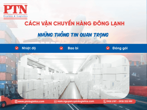 Cách vận chuyển hàng đông lạnh