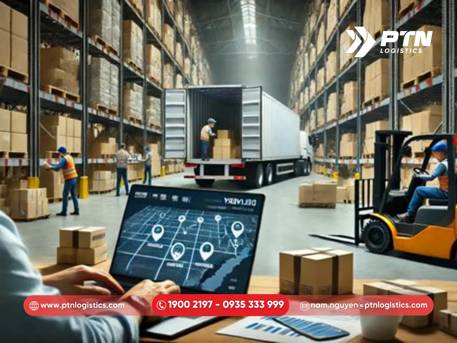 Các dịch vụ của đại lý vận tải hàng hóa