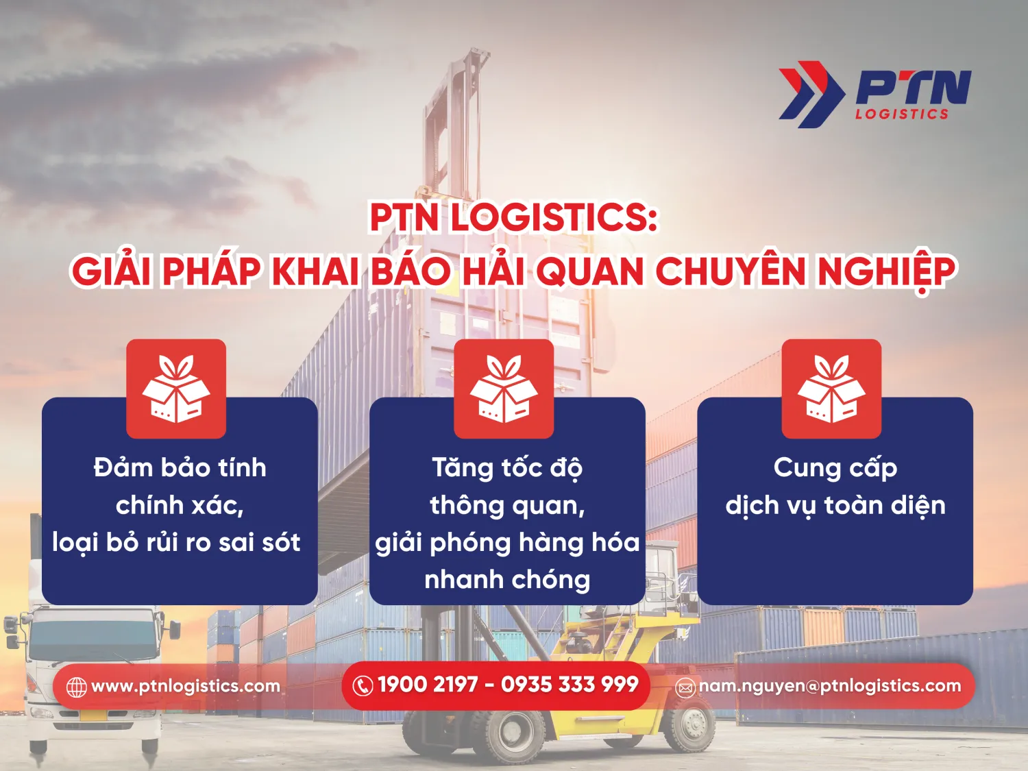 Cung cấp giải pháp khai báo hải quan chuyên nghiệp