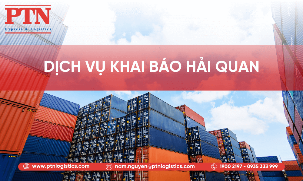Dịch vụ khai báo hải quan