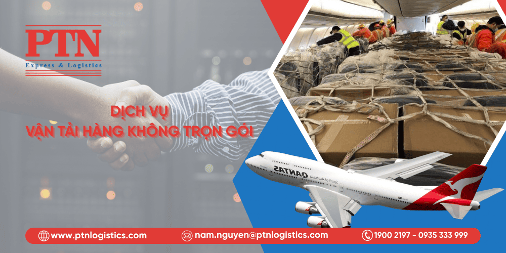 Dịch vụ vận tải hàng không trọn gói cho doanh nghiệp
