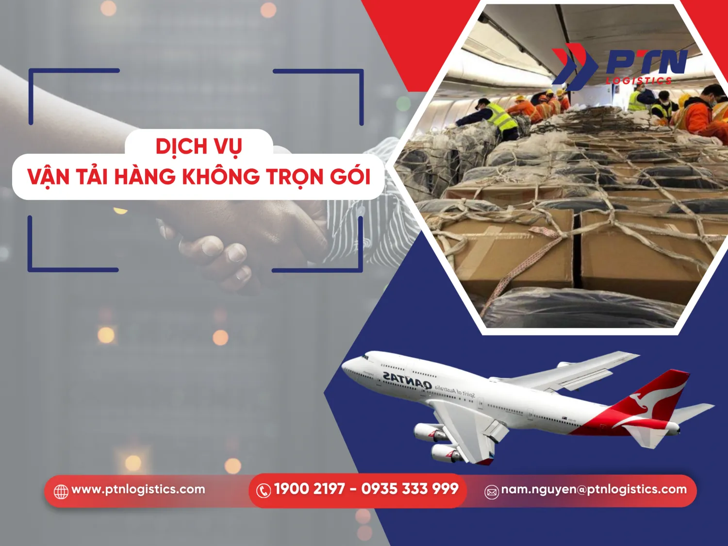 Dịch vụ vận tải hàng không trọn gói dành cho doanh nghiệp XNK