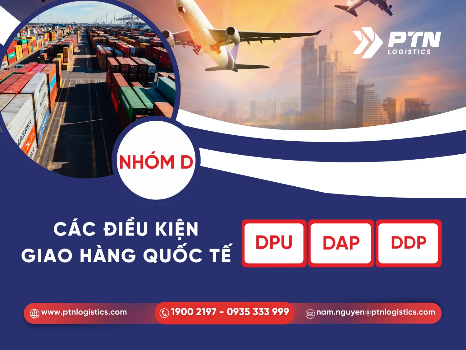 Điều kiện giao hàng quốc  tế nhóm D