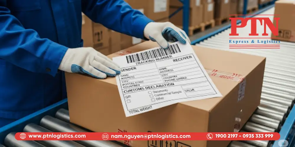 Ghi nhãn mác đầy đủ và rõ ràng