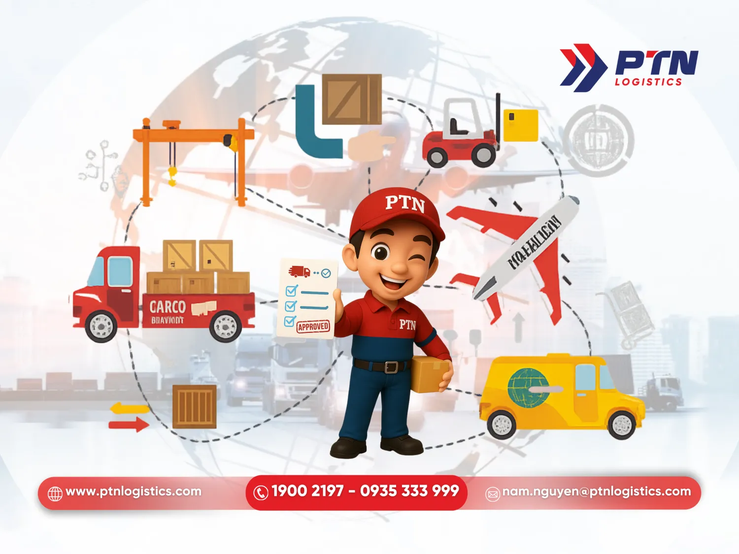 Giải pháp cho doanh nghiệp XNK từ PTN