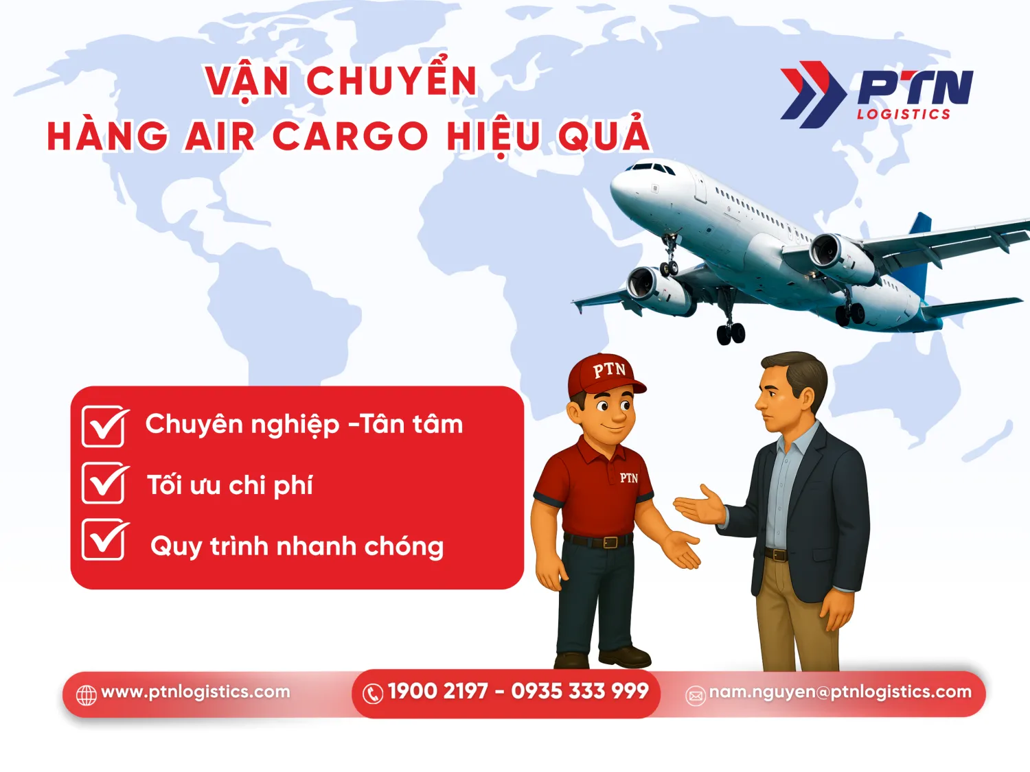 Giải pháp giúp vận chuyển hàng air cargo hiệu quả