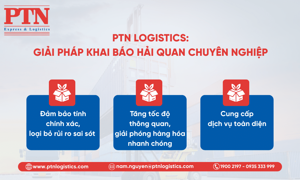 Giải pháp khai báo hải quan chuyên nghiệp