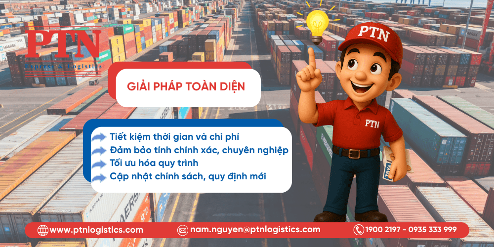 Giải pháp toàn diện từ PTN Logistics