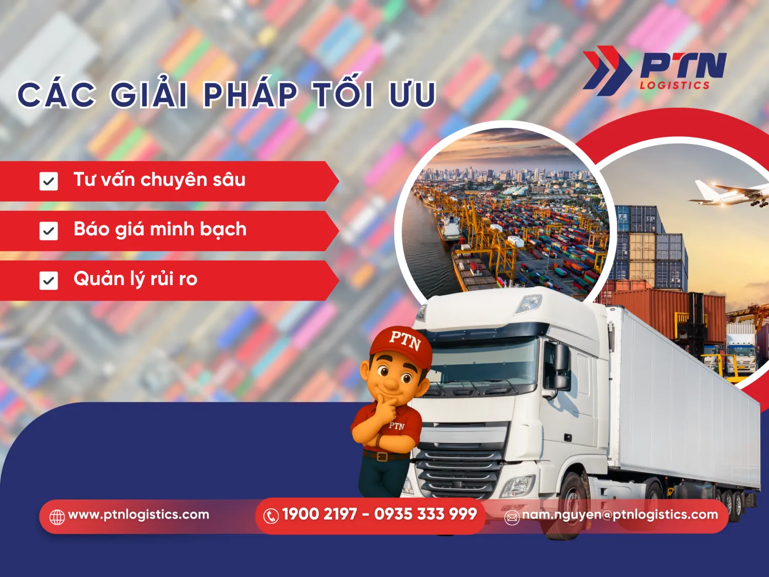 Giải pháp tối ưu cho doanh nghiệp từ PTN Logistics