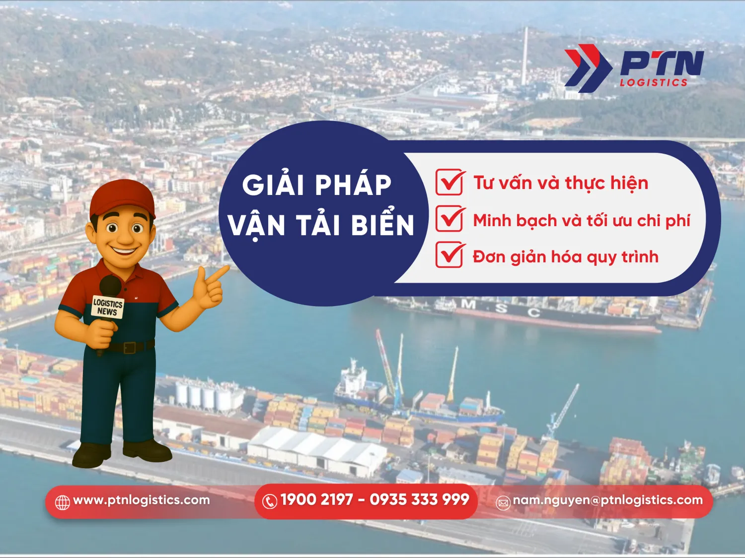 Giải pháp vận tải biển tối ưu