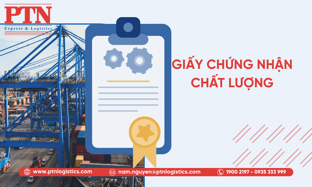 Giấy chứng nhận chất lượng