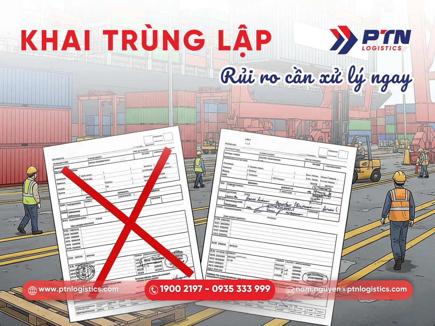 hủy tờ khai do khai trùng 