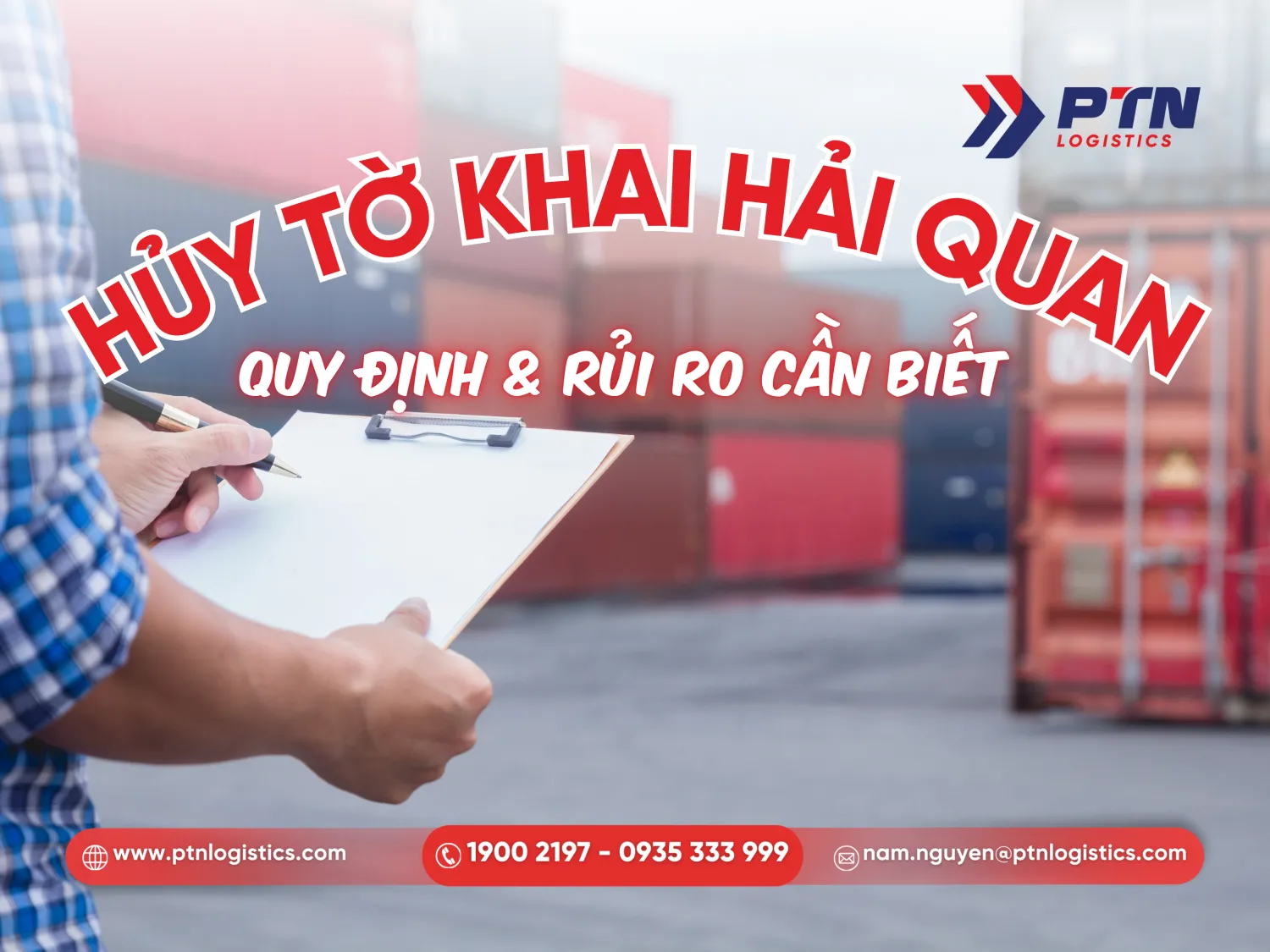 Hủy tờ khai hải quan có bị phạt không