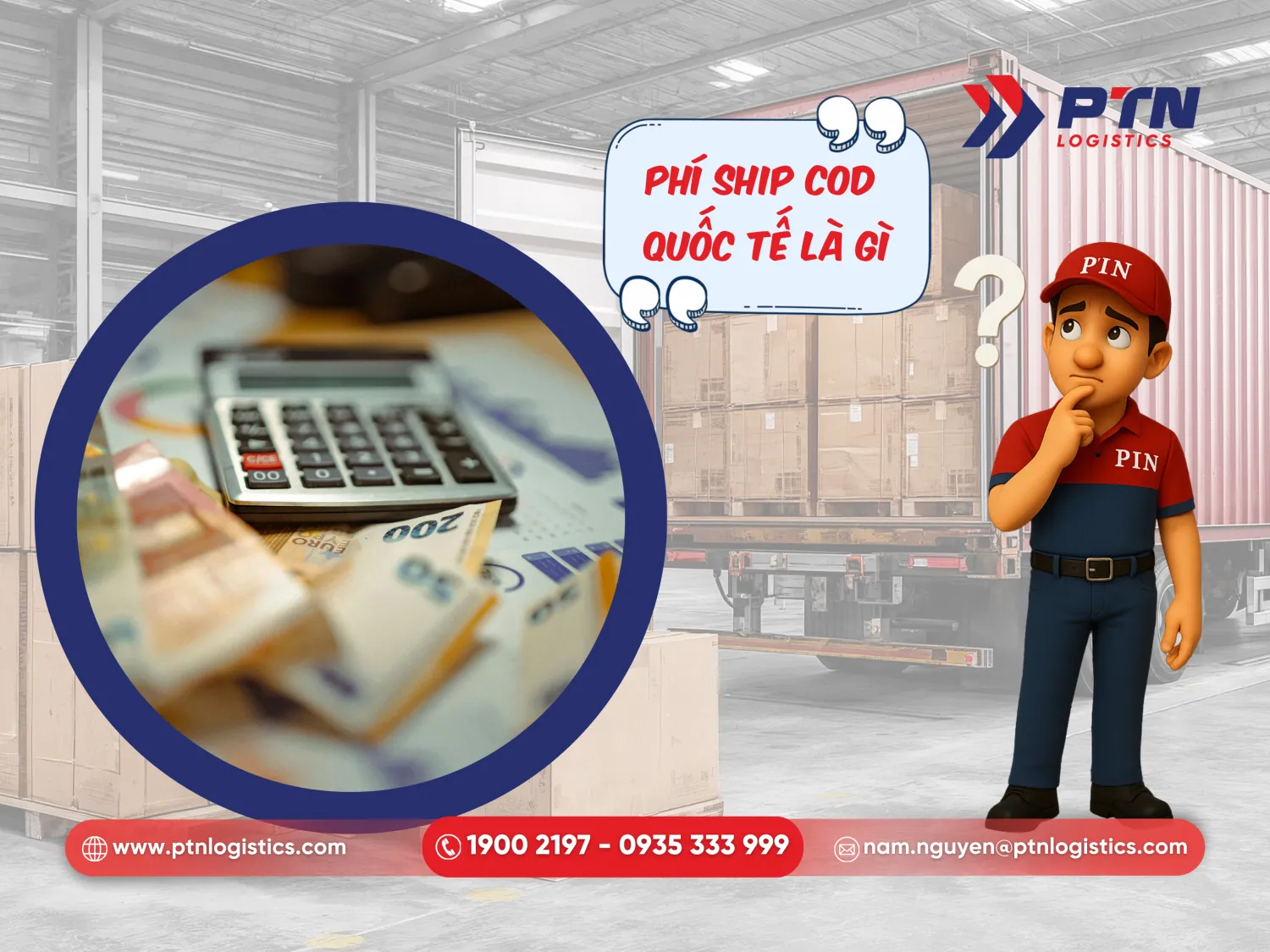 Khái niệm phí ship cod quốc tế