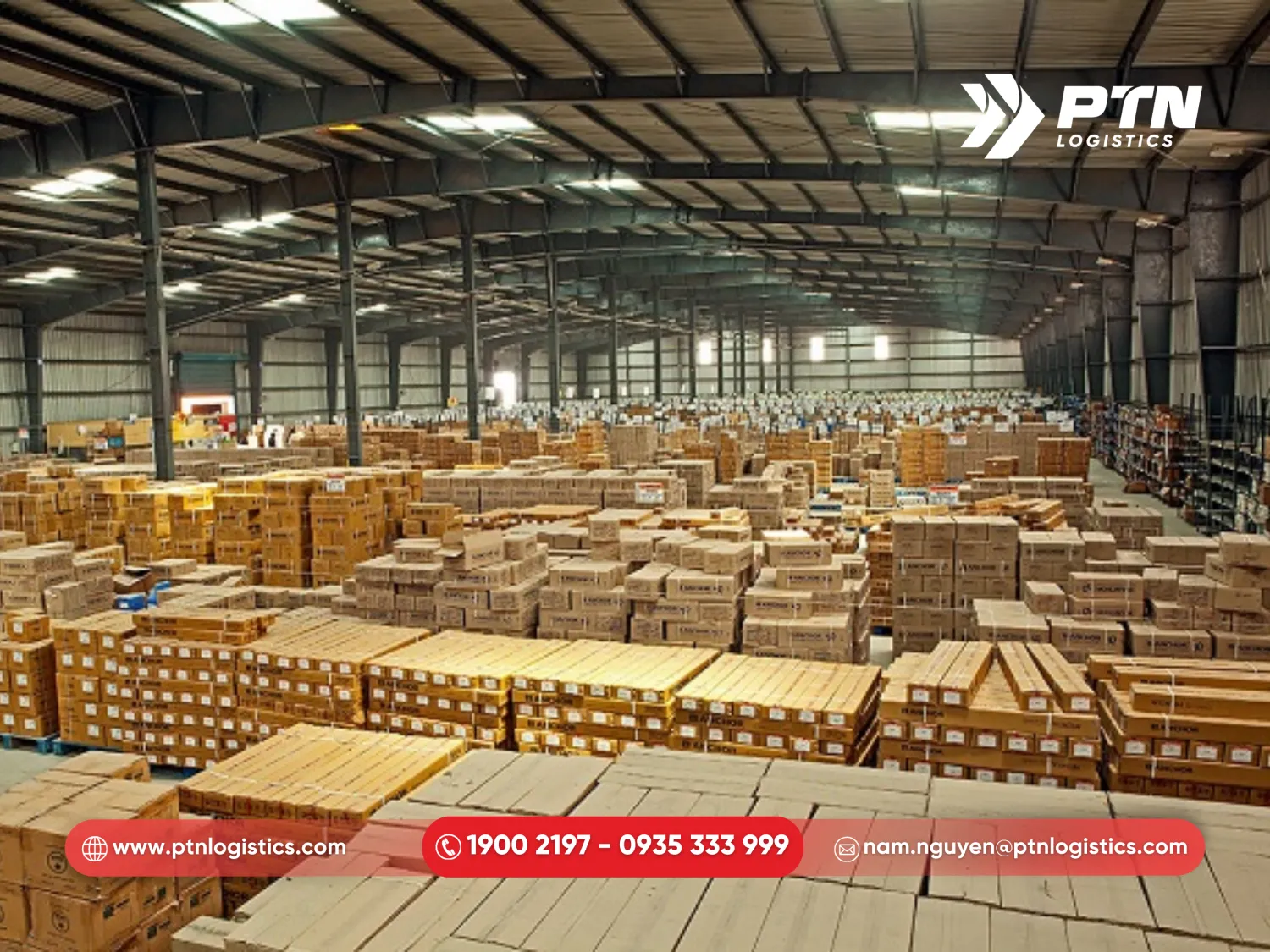 Kho hàng hóa hàng không