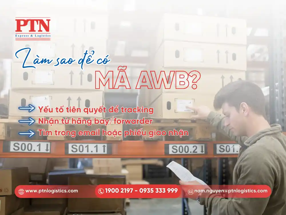Làm thế nào để lấy mã AWB?