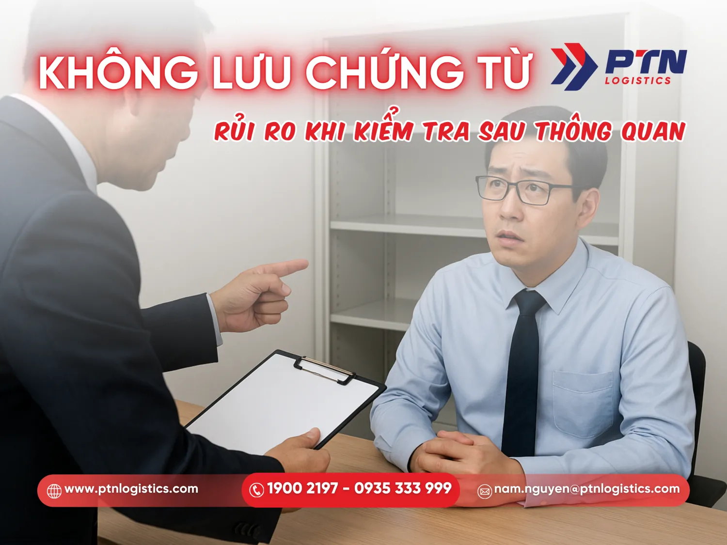Lỗi sai khi không lưu giữ chứng từ