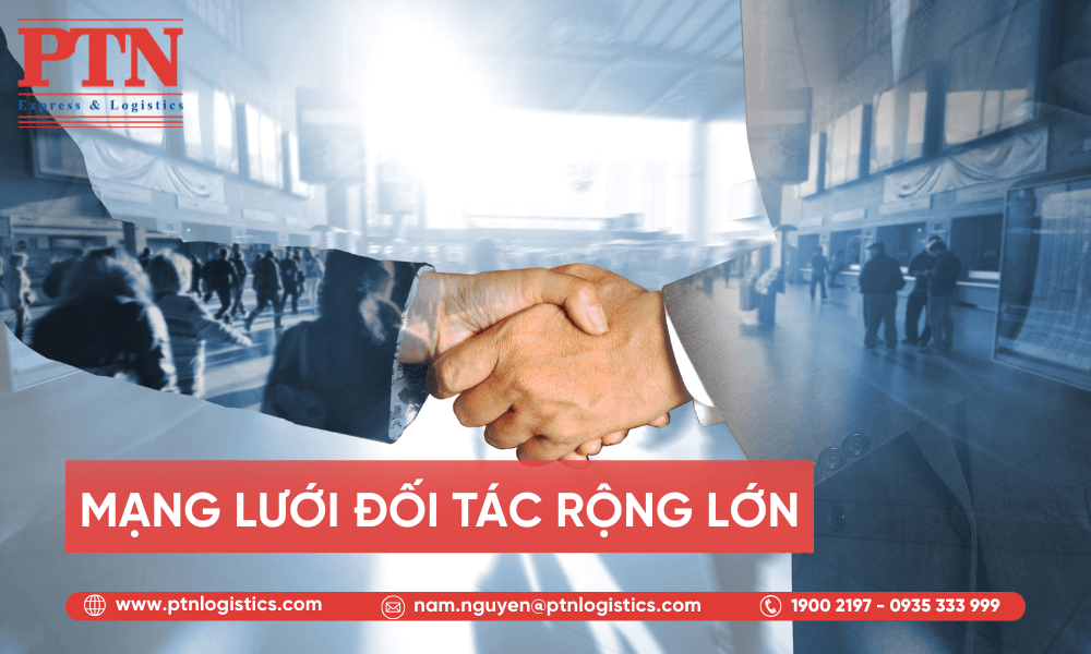Mạng lưới đối tác rộng lớn