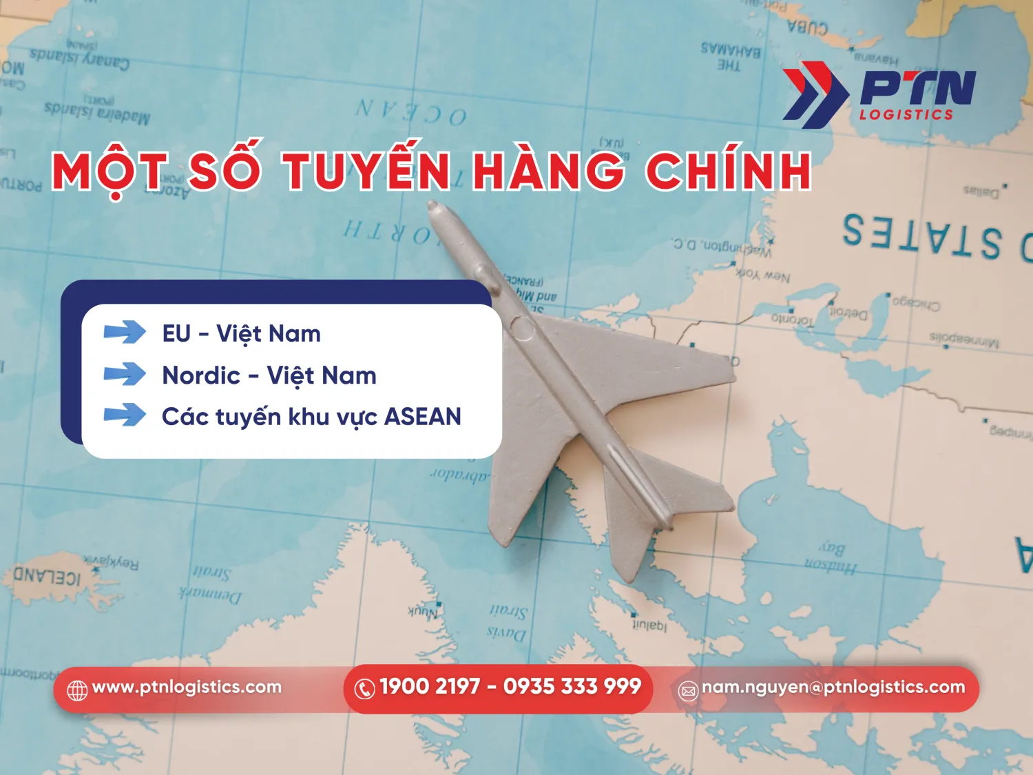 Một số tuyến hàng chính