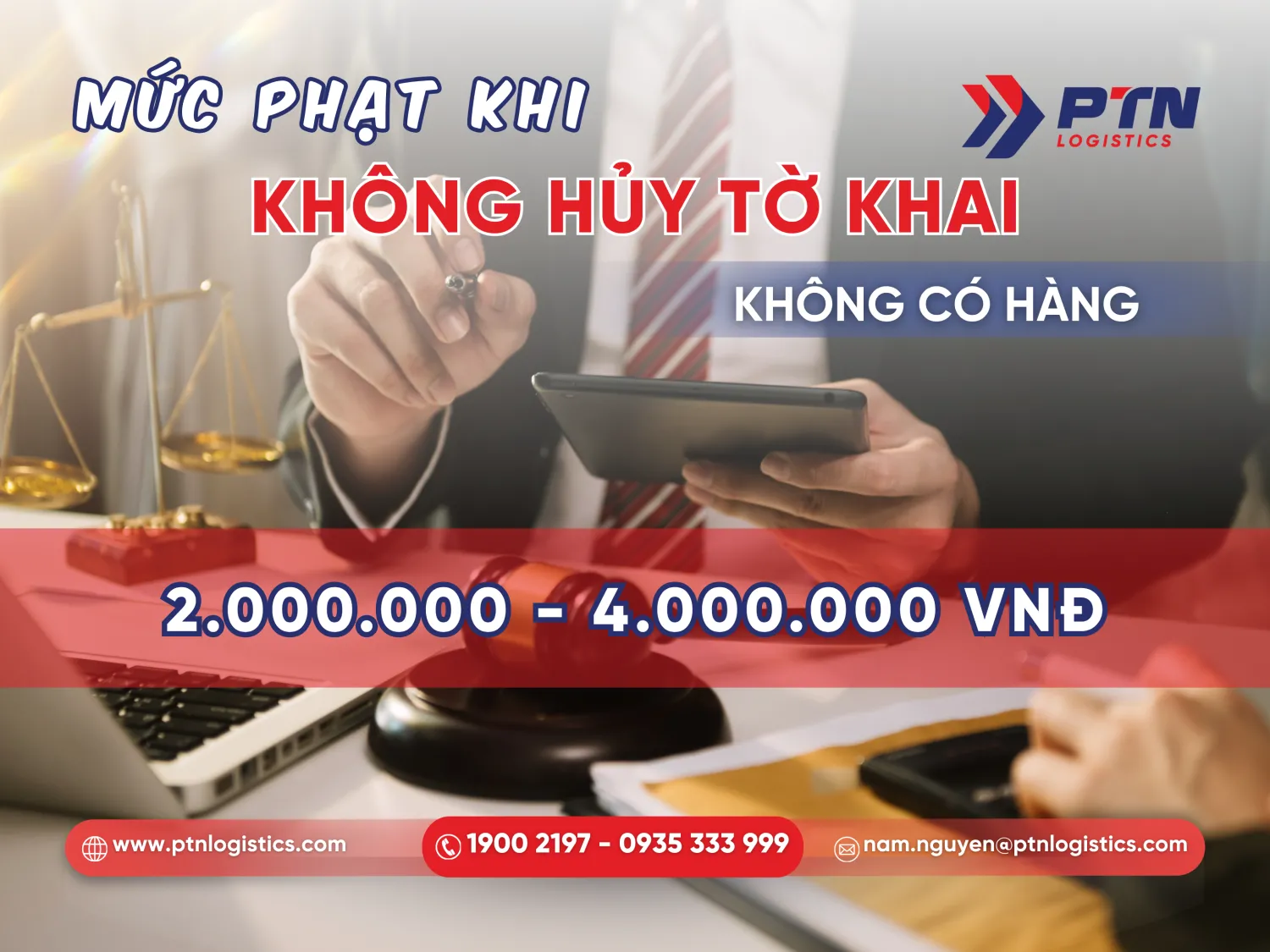 Mức phạt khi hủy tờ khai không theo quy định