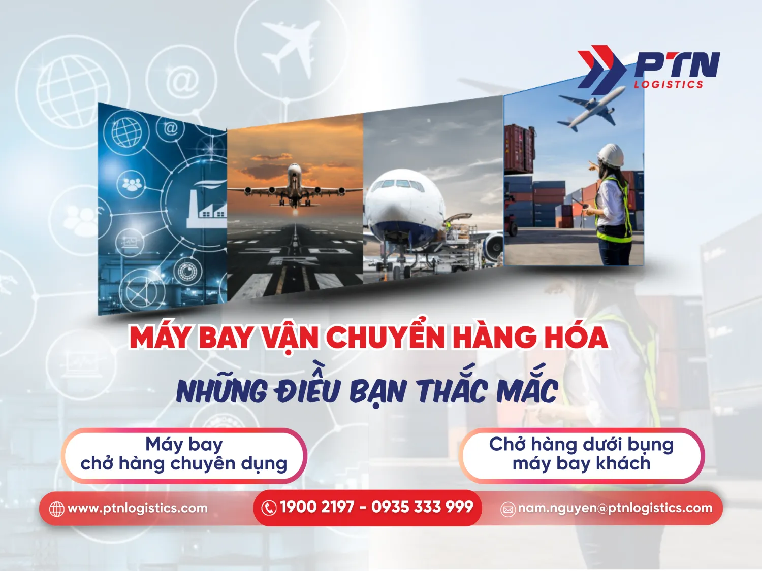 Những điều bạn thắc mắc về máy bay vận chuyển hàng hóa