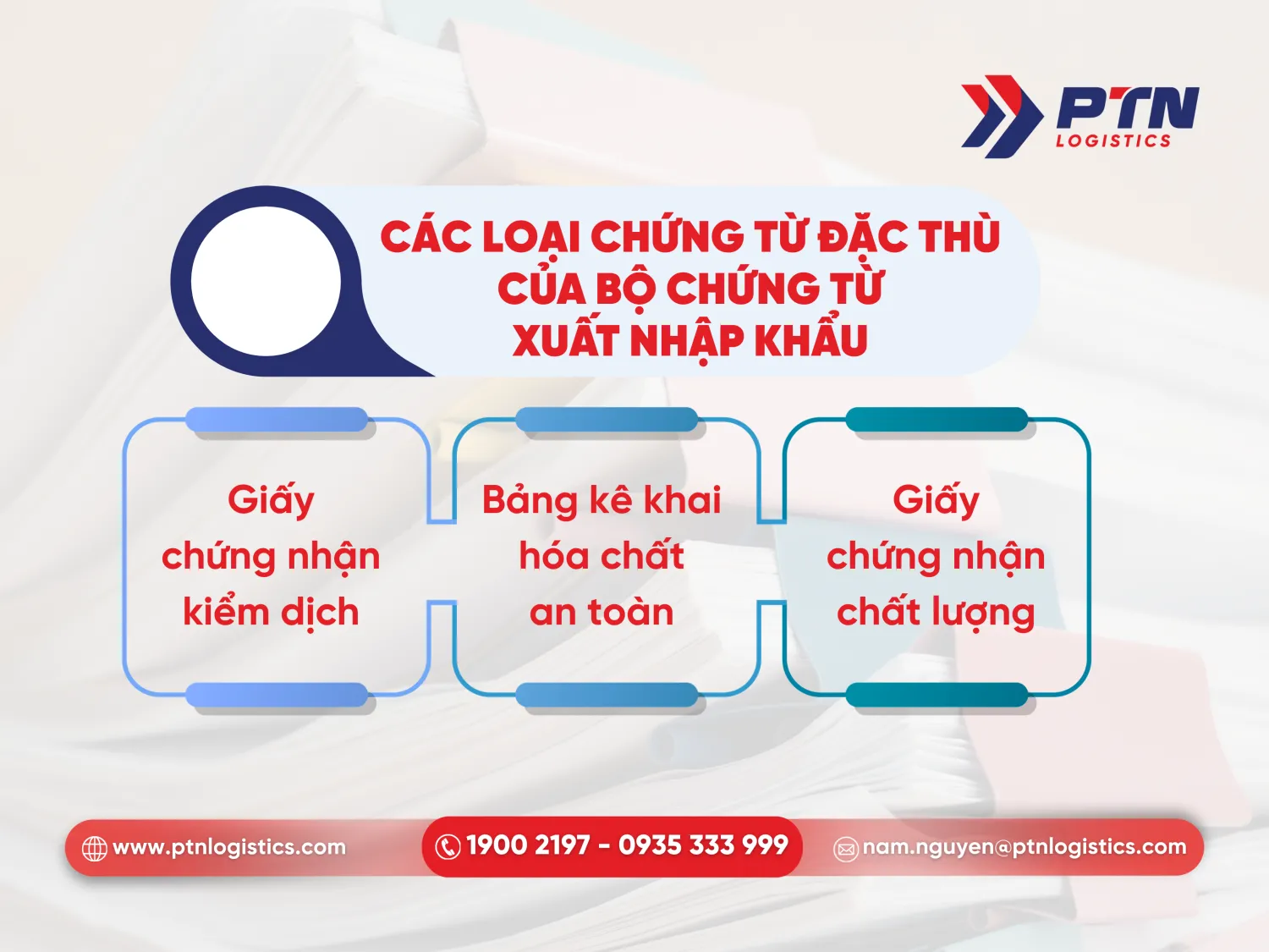 Những loại chứng từ đặc thù của bộ chừng từ xuất nhập khẩu
