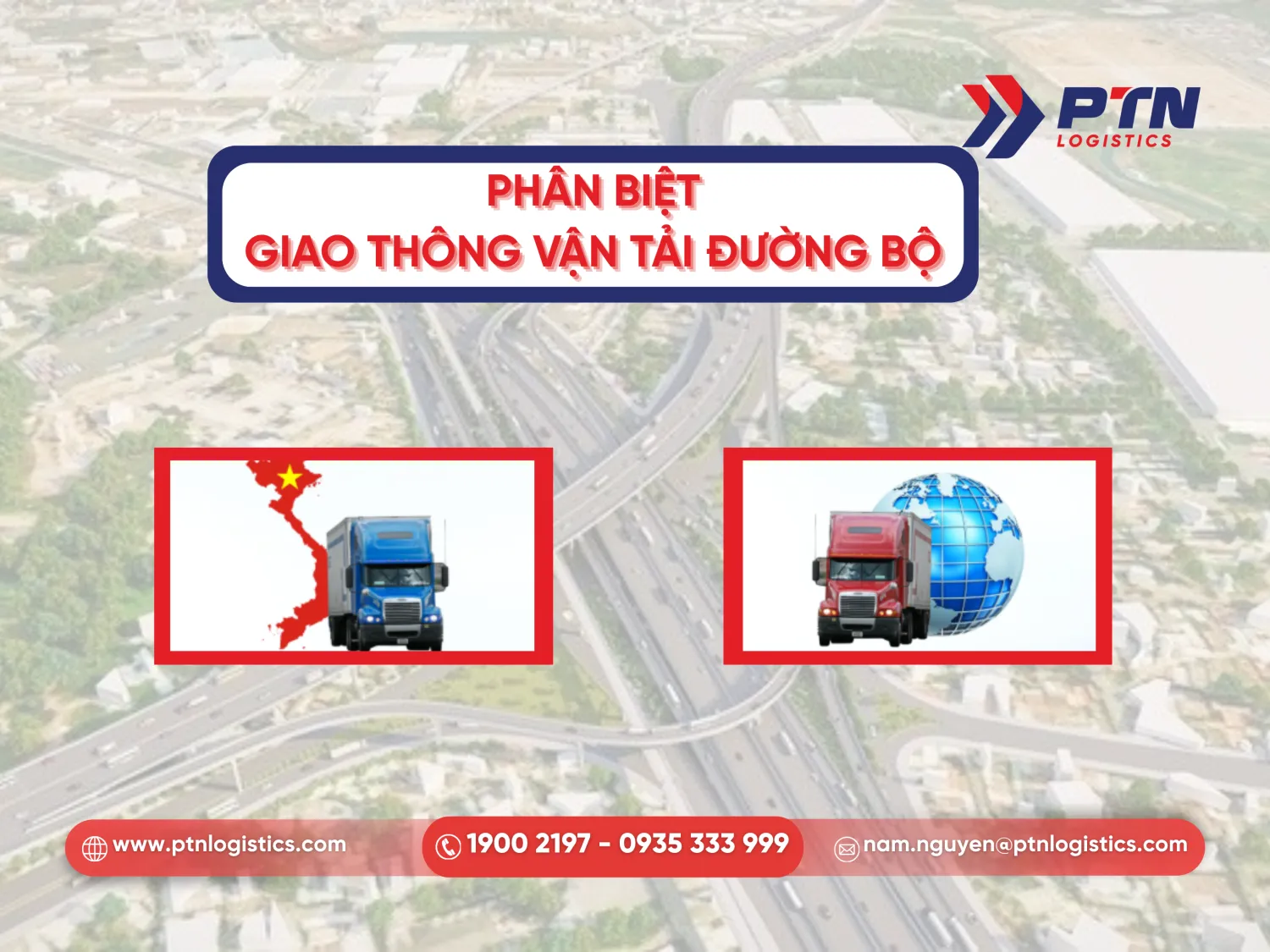 Phân biệt giao thông vận tải nội địa và quốc tế
