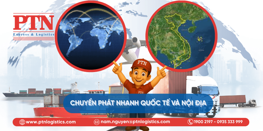 Phân biệt giữa chuyển phát nhanh quốc tế và chuyển phát nhanh nội địa