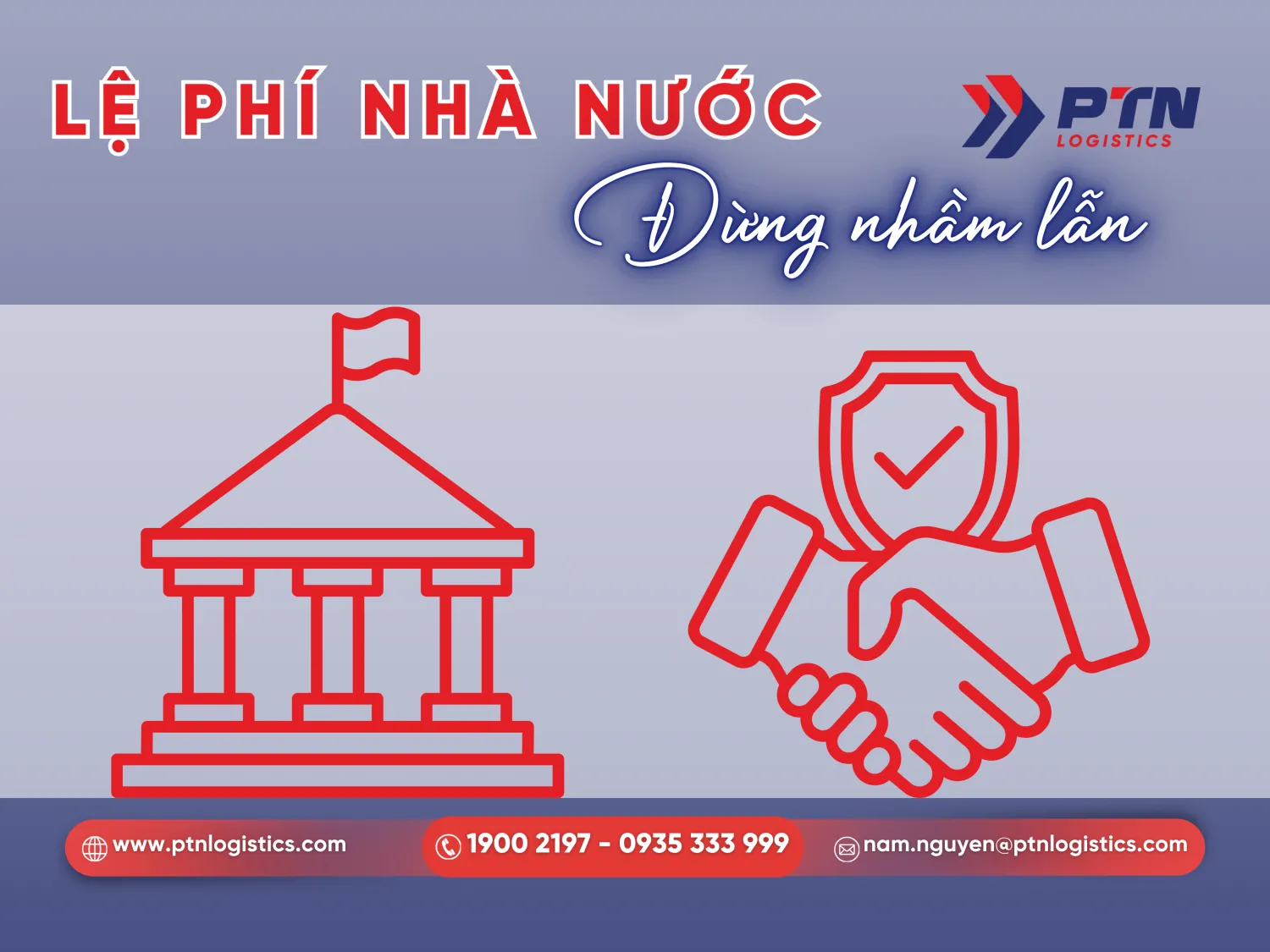Phân biệt giữa lệ phí nhà nước và phí dịch vụ