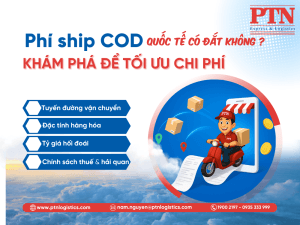 Phí ship cod quốc tế có đắt không