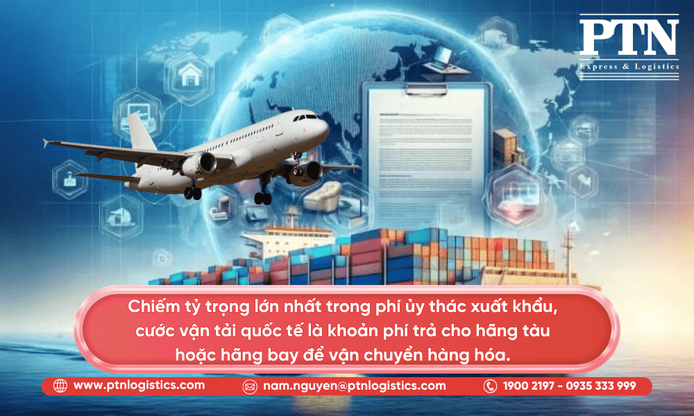 Phí vận tải quốc tế