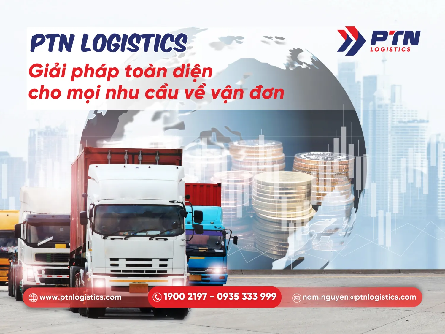 PTN là giải pháp toàn diện cho mọi nhu cầu về vận đơn và chứng từ vận tải
