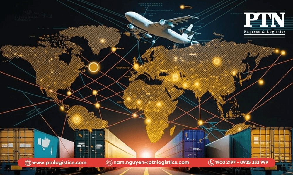PTN Logistics có mạng lưới vận chuyển rộng khắp phủ sóng nhiều quốc gia
