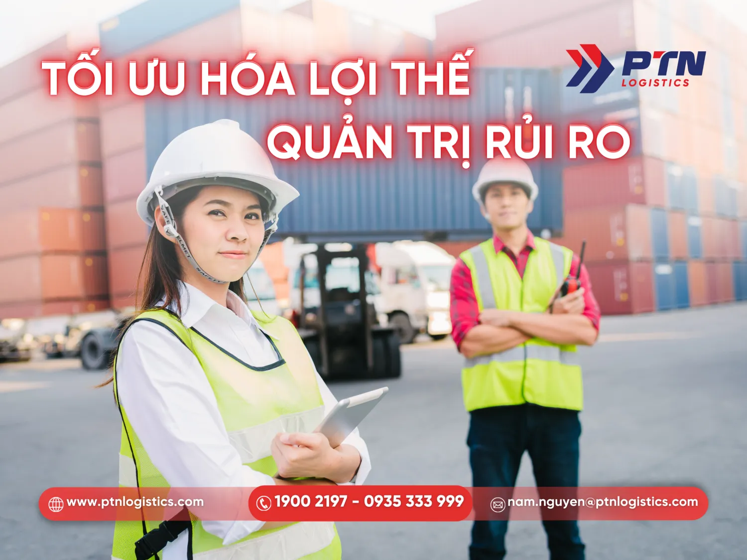 PTN Logistics giúp tối ưu lợi ích cho vận tải biển