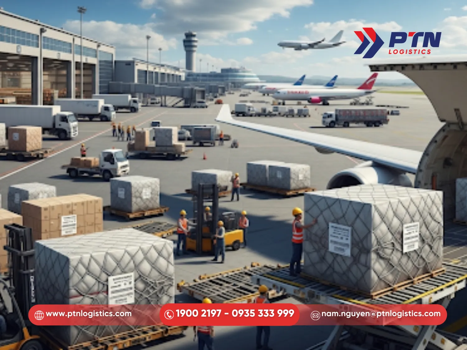 Quy trình vận chuyển hàng air cargo