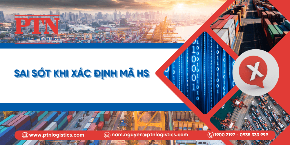 Sai sót trong việc xác định mã HS