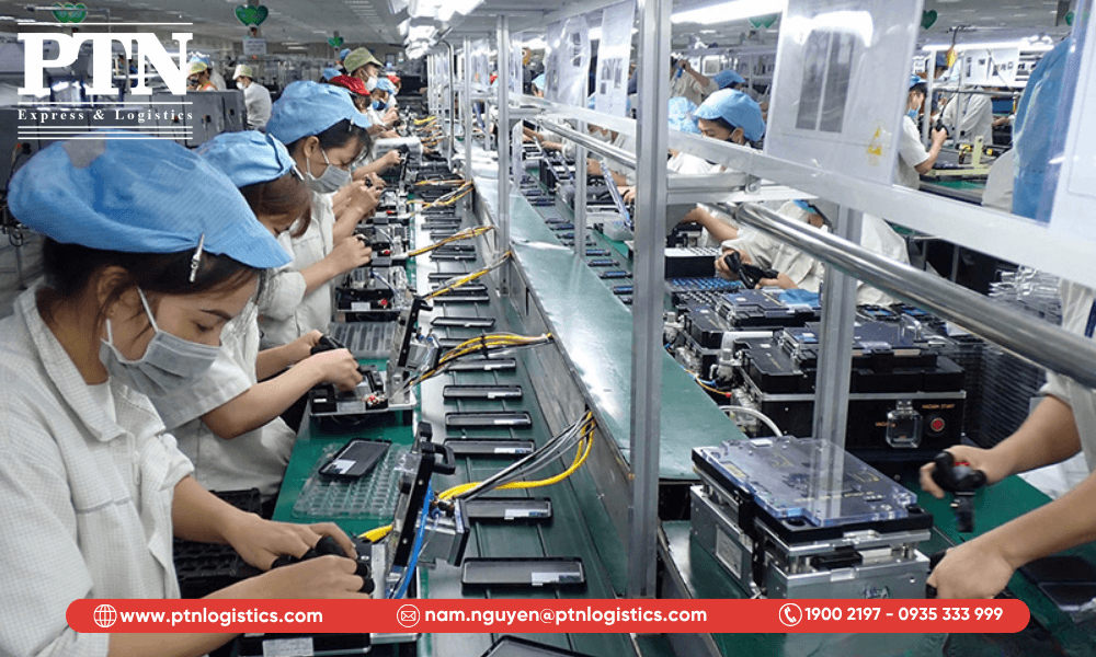 Sản xuất hàng xuất khẩu