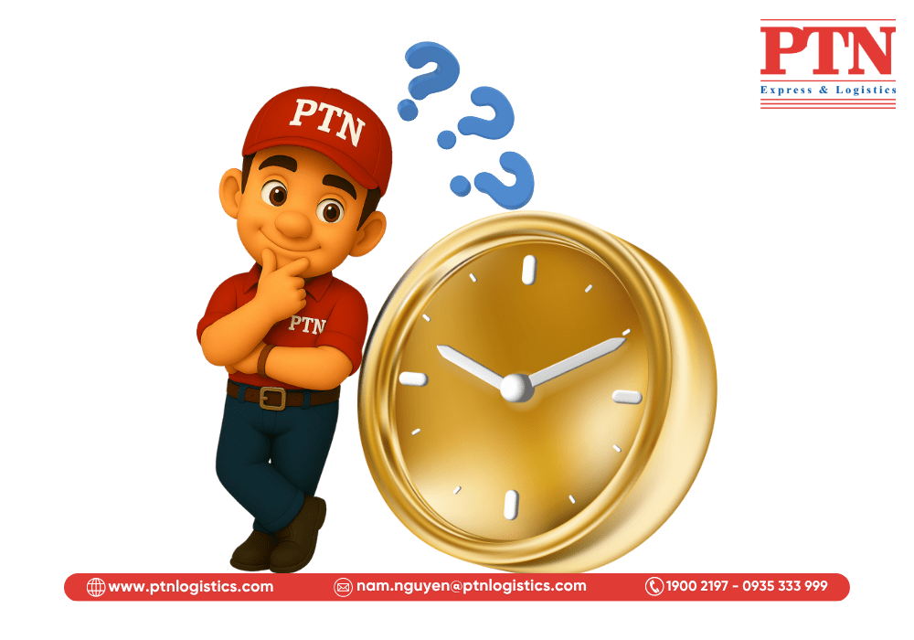 Thời gian vận chuyển hàng hóa đi Mỹ