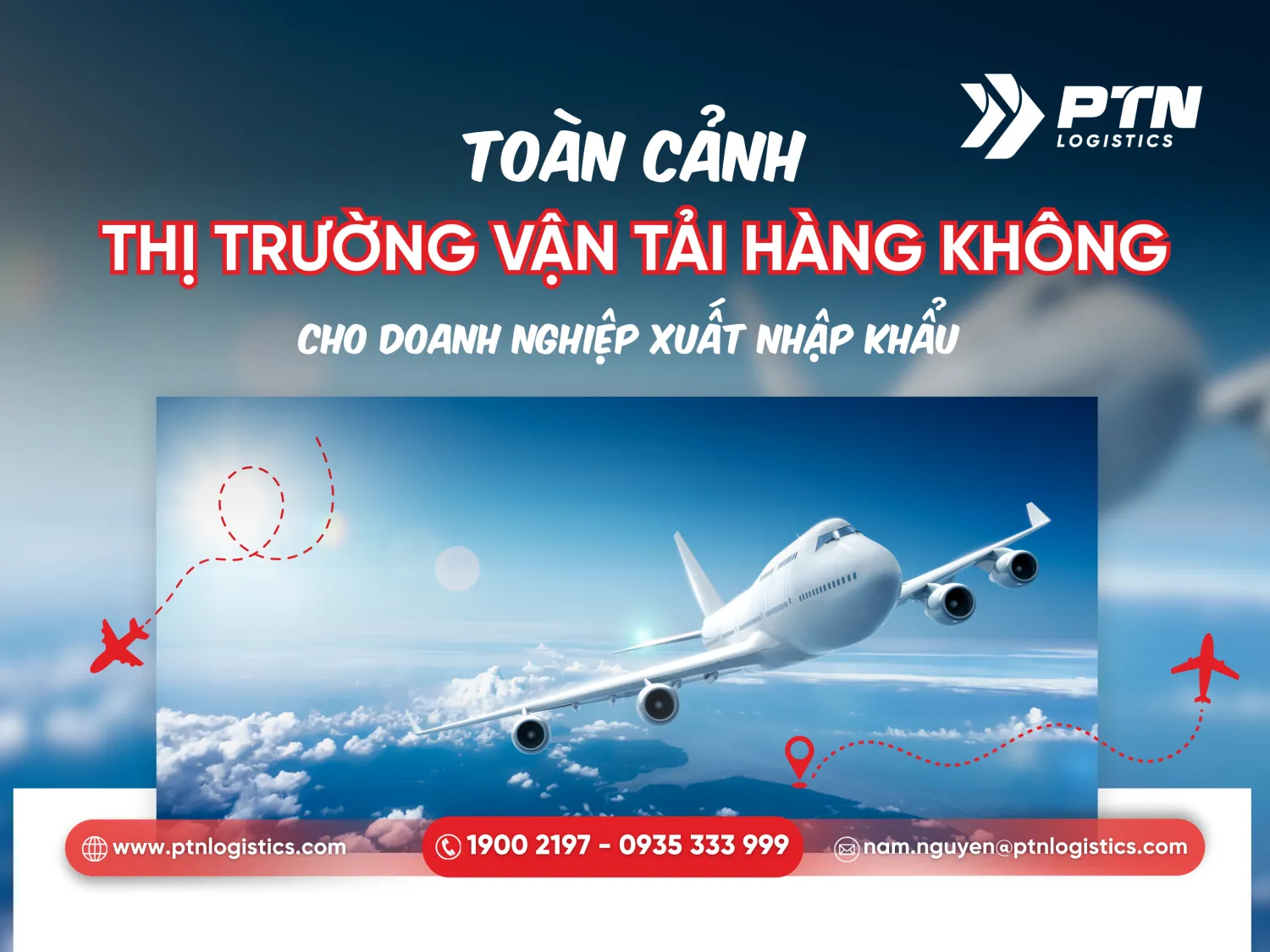 Toàn cảnh thị trường vận tải hàng không